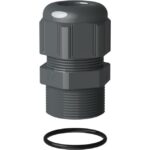 LEGRAND - Presse-étoupe plastique ISO20 IP68 fourni sans écrou - anthracite RAL7012 - 381594