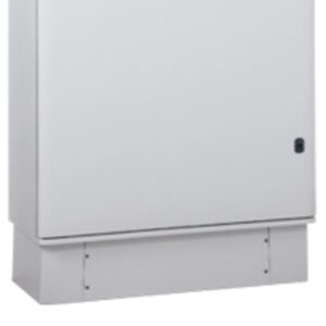Socle RAL 7035 pour coffret 800x300 mm, finition gris
