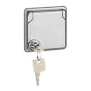 LEGRAND - Soliroc prise 2P+T avec clé 10/16A - 250V - IP55 - IK10 - 077833
