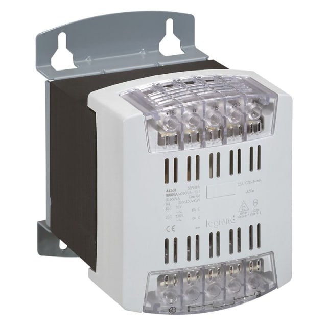 LEGRAND - Transfo com. et sép. 1000 VA 230-400V (pr) - 115-230V (sec) - 044268 LEGRAND - Transfo com. et sép. 1000 VA 230-400V (pr) - 115-230V (sec) - 044268