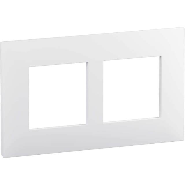 LEGRAND - Valena Next plaque 2 postes 57mm blanc brillant - 741108L LEGRAND - Valena Next plaque 2 postes 57mm blanc brillant - 741108L