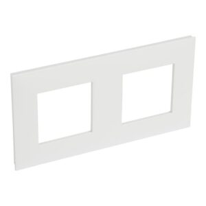 LEGRAND - Valena Next plaque 2 postes hor/vert entraxe 71mm blanc - 741102