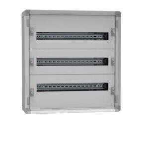 LEGRAND - XL³HP 160 - Coffret métallique saillie - 3x24 modules - IP30 - Hauteur 600mm - 1CO3R24S