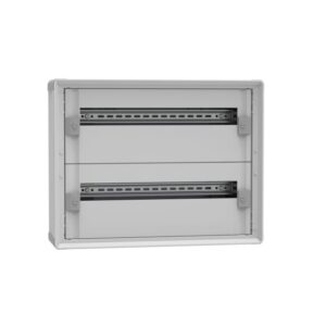 LEGRAND - XL³HP 160 - Coffret saillie 2x24 modules - IP30 - Hauteur 450mm - 1CO2R24SPL