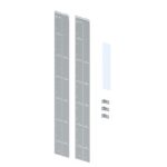 LEGRAND - XL³HP 630 - Cloison verticale découpable 1950mm - Métal sans halogène - 200mm - 2CVR