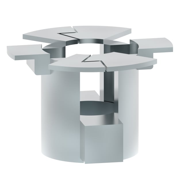 LEGRAND - XL³HP - Clips écrous pour vis M6 - Acier - Compatibles coffrets XL³HP - 0KCEVM6