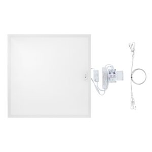 Détails visibles de Dalle LED encastrable 595x595 32W 4000K capteur PIR pour Panneaux LED