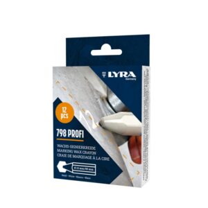 Lyra - craie de cire LYRA 798 blanc (12p) - 5147014