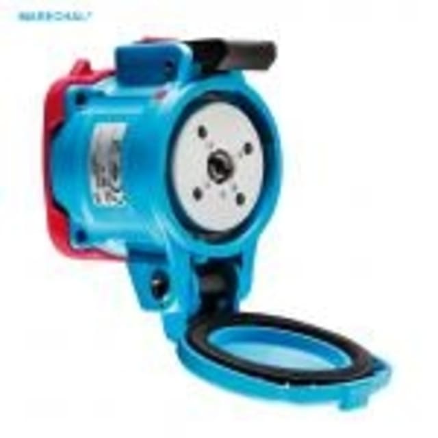 MARECHAL - DECONTACTOR DS1 SOCLE POLY BLEU Size.2 IP55 3P+N+T 30A 440V AC - 3114017