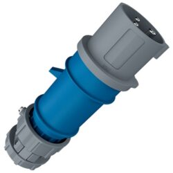 MENNEKES - Fiche PowerTOP 32A 3P 6H 230V bleu IP44 - M3943