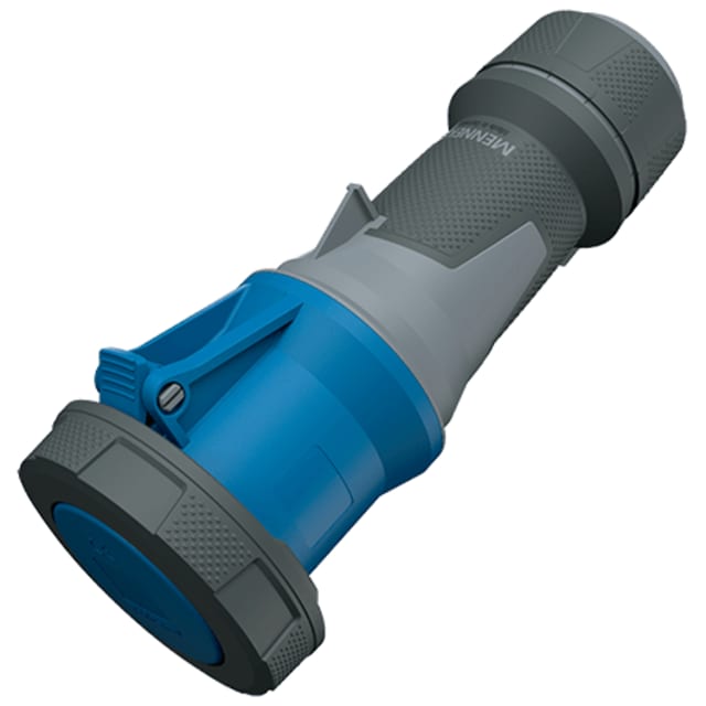 MENNEKES - Prolongateur PowerTOP Xtra 63A 4P 9H 230V bleu IP67