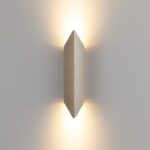 MODULAR - Chival Wall Up/Down 292 2xLED WD Trailing Edge DI Silver Bronze Brushed Anodised - 13760284