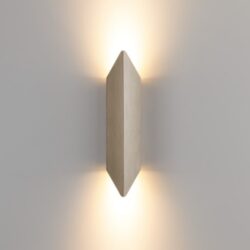 MODULAR - Chival Wall Up/Down 292 2xLED WD Trailing Edge DI Silver Bronze Brushed Anodised - 13760284
