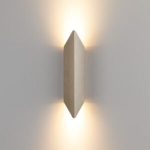 MODULAR - Chival Wall Up/Down 292 2xLED WD Trailing Edge DI Silver Bronze Brushed Anodised - 13760284