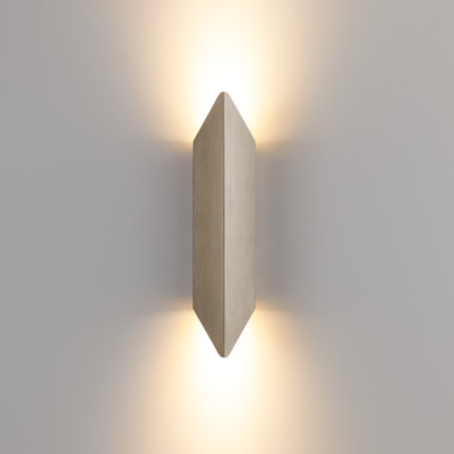 MODULAR - Chival Wall Up/Down 292 2xLED WD Trailing Edge DI Silver Bronze Brushed Anodised - 13760284 MODULAR - Chival Wall Up/Down 292 2xLED WD Trailing Edge DI Silver Bronze Brushed Anodised - 13760284