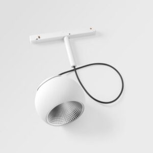 Détails visibles de Spot LED sur rail 48V réglable DALI 2700K blanc structuré pour Éclairage sur rail