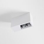 MODULAR - Qbini surface box 2x LED GE white struc - 13120109