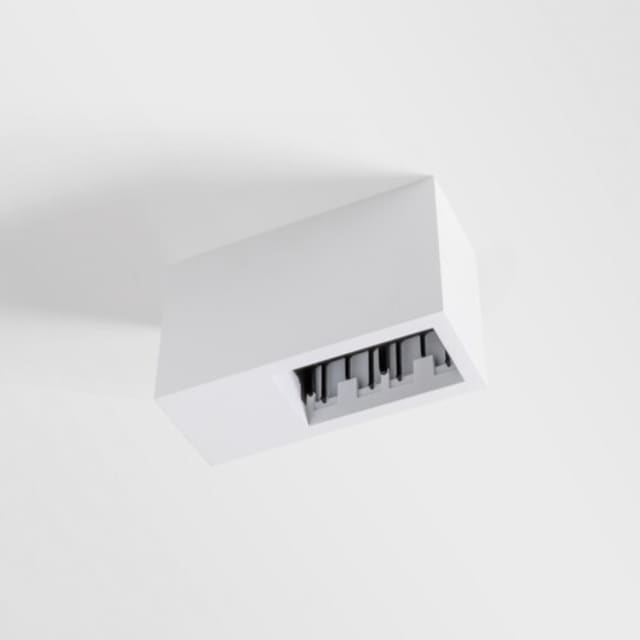 MODULAR - Qbini surface box 2x LED GE white struc - 13120109 MODULAR - Qbini surface box 2x LED GE white struc - 13120109
