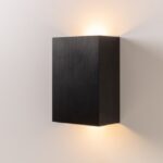 MODULAR - Sulfer Wall Up/Down 2x LED 2700K Trailing Edge DI Black Brushed - 13270043