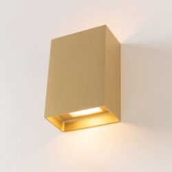 MODULAR - Sulfer Wall Up/Down 2x LED 2700K Trailing Edge DI Champagne Brushed - 13270015