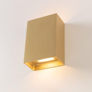 MODULAR - Sulfer Wall Up/Down 2x LED 2700K Trailing Edge DI Champagne Brushed - 13270015