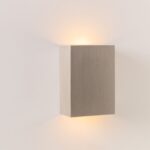 MODULAR - Sulfer Wall Up/Down 2x LED 2700K Trailing Edge DI Silver Bronze Brushed - 13270016