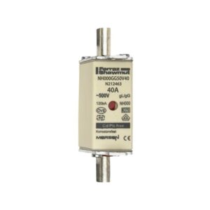 Mersen - Fusibles à couteau taille 000 gG 500V 40A - N212463