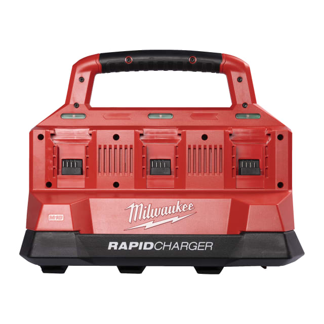 Milwaukee - Chargeur compatible avec le PACKOUT pour 6 batteries - 4932480162 Milwaukee - Chargeur compatible avec le PACKOUT pour 6 batteries - 4932480162