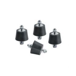 Détails visibles de Amortisseur antivibratoire 45x30 mm filetage 8 mm pour Supports pour pompe à chaleur