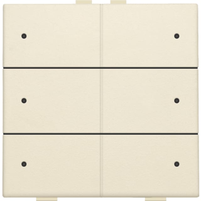 NIKO - Home Control commande d'éclairage sextuple avec led + capteurs de confort
