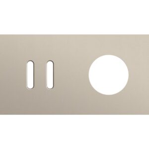 NIKO - PLAQUE DBL H71 PR 1 COMMUT DBL + 1 PRISE