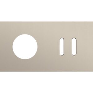 NIKO - PLAQUE DBL H71 PR 1 PRISE + 1 COMMUT DBL