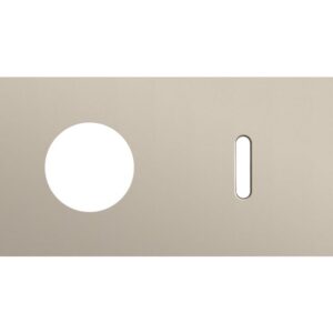 NIKO - PLAQUE DBL H71 PR 1 PRISE + 1 COMMUT SMPL