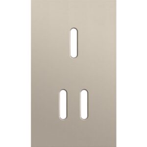 NIKO - PLAQUE DBL V60 PR 1 COMMUT SMPL + 1 COMMUT DBL