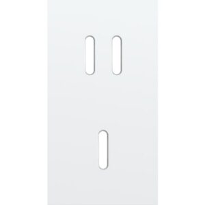 NIKO - PLAQUE DBL V71 PR 1 COMMUT DBL + 1 COMMUT SMPL