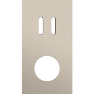 NIKO - PLAQUE DBL V71 PR 1 COMMUT DBL + 1 PRISE