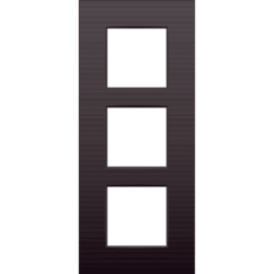 NIKO - Plaque de recouvrement INTENSE (60mm) triple vertical