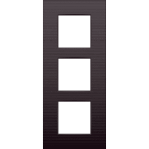NIKO - Plaque de recouvrement INTENSE (60mm) triple vertical