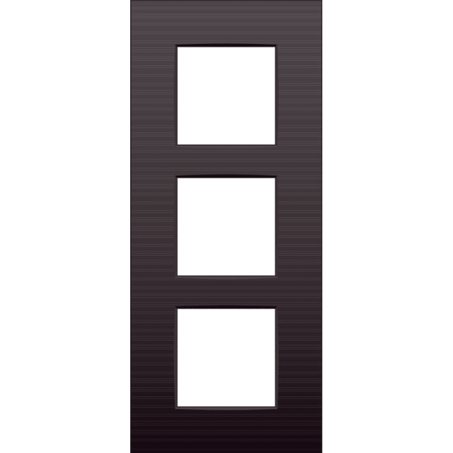 NIKO - Plaque de recouvrement INTENSE (60mm) triple vertical NIKO - Plaque de recouvrement INTENSE (60mm) triple vertical