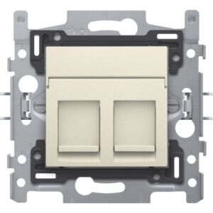 NIKO - Support avec 2x RJ11 UTP