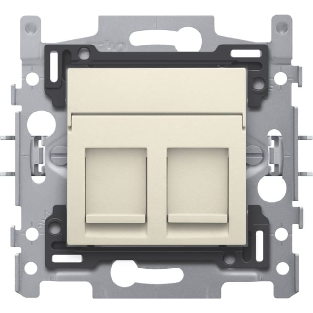 NIKO - Support avec 2x RJ11 UTP