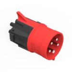Adaptateur de charge intelligent 32A 5 pôles, configuration visible