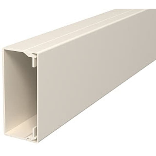 OBO BETTERMANN - Goulotte mural avec couvercle WDK 40x90 blanc RAL9001 - 6020895