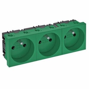 OBO BETTERMANN - PRISE 45MM 3x 90° VERT - 6120196