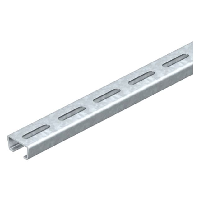OBO BETTERMANN - Rail 2063 (35x18x2) perforé L2000mm - galvanisé par trempage chaud - 1112759