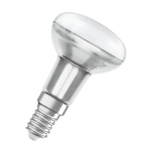 Ampoule LED réflecteur R50 E14 1,5W 2700K, finition blanc