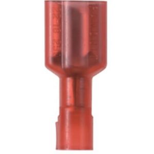 Détails visibles de Cosse femelle isolée nylon 22-18 AWG pour Cosses de câble