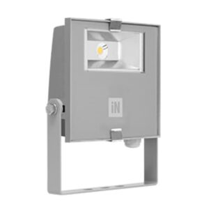 Projecteur LED extérieur 28W 3000K ZERO, finition Gris métallisé texturé