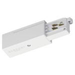 PIL - OneTrack Alimentation de fin R clé mécanique à gauche/mise à la terre droite blc - 310759