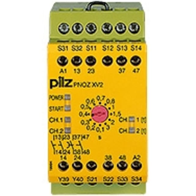 PILZ - Surveillance d'arrêts d'urgence PNOZ XV2 30 0-30s 24VDC - 774500